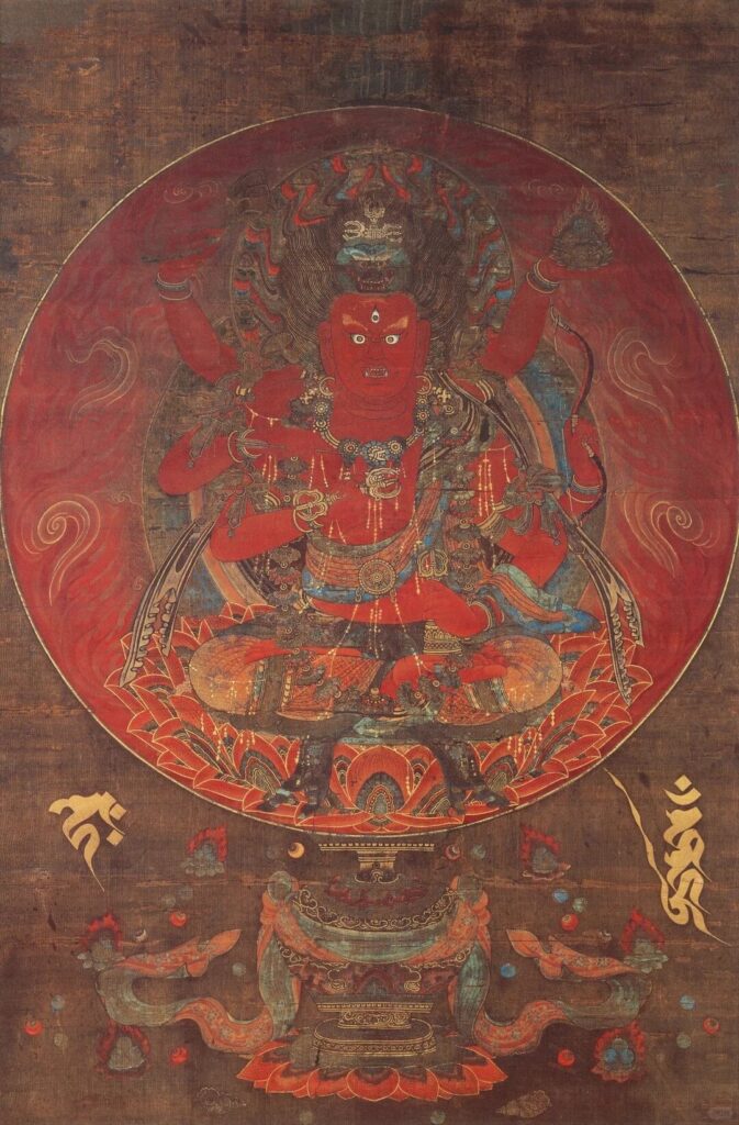 愛染明王密教曼荼羅圖