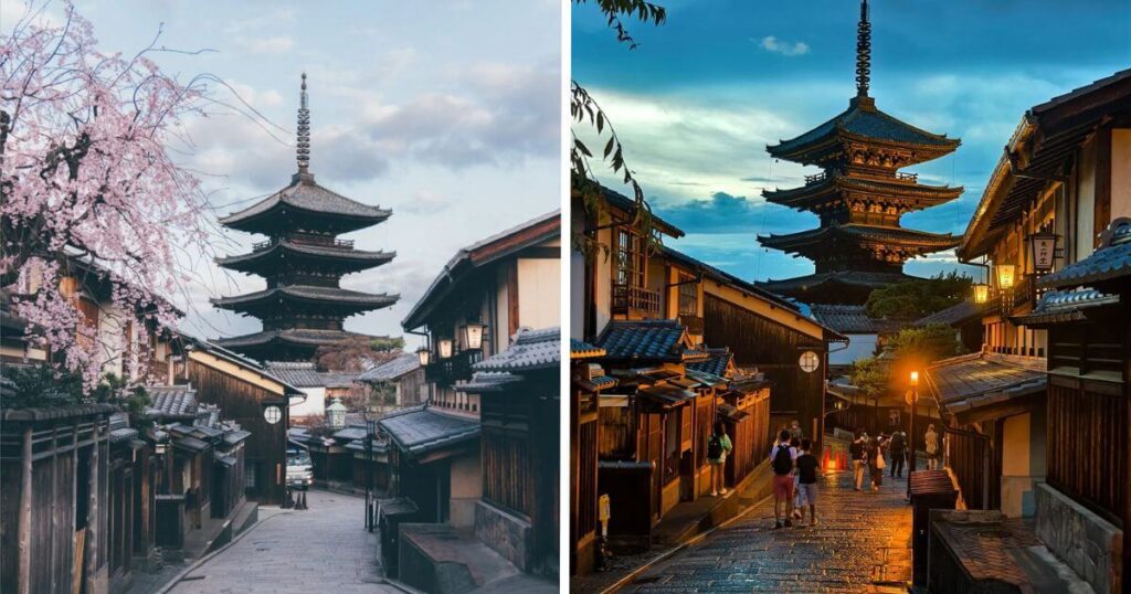 京都八坂之塔 × 二年坂四季與時段景色
