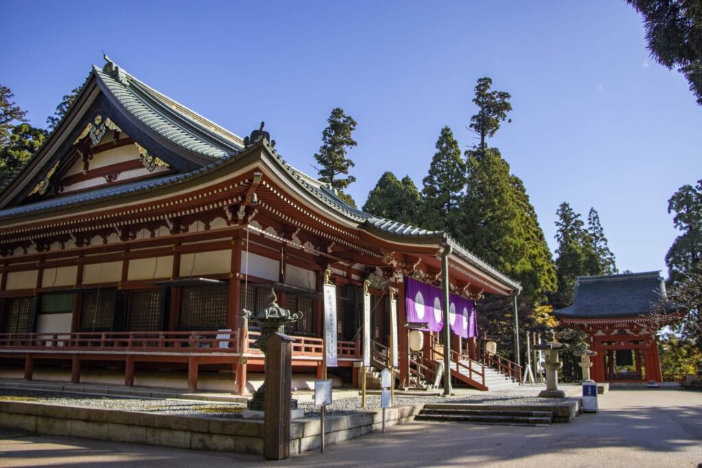 比叡山延曆寺大講堂照片
