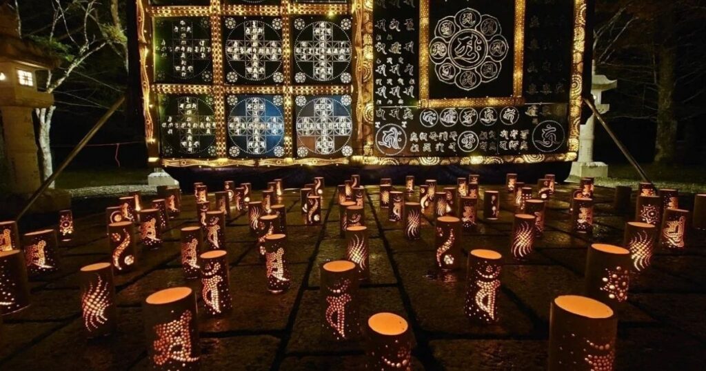 高野山萬燈供養夜祭