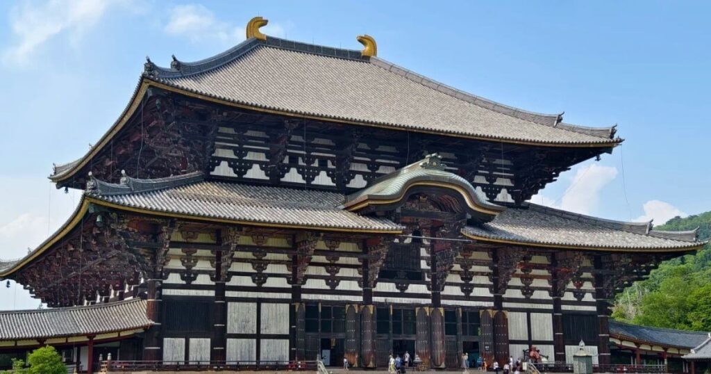 奈良東大寺大佛殿正面外觀