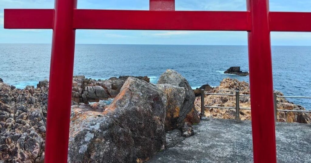 足摺岬海岸鳥居景觀