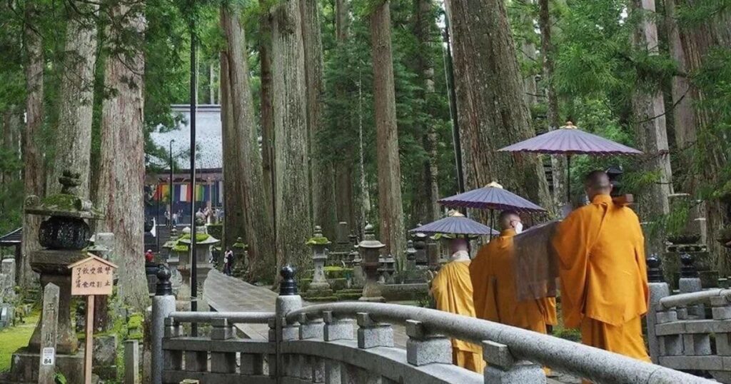 高野山僧侶儀式行列