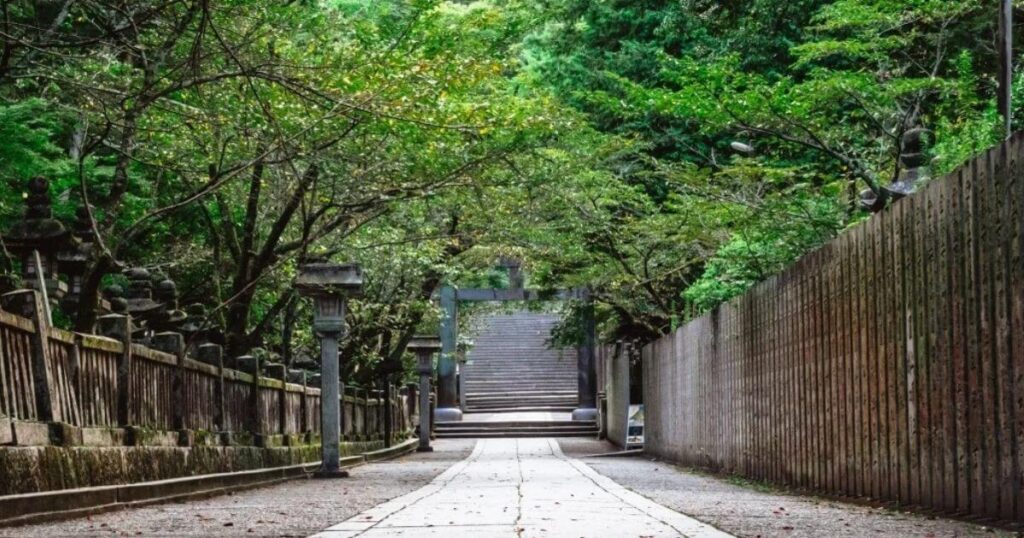四國遍路石燈籠步道