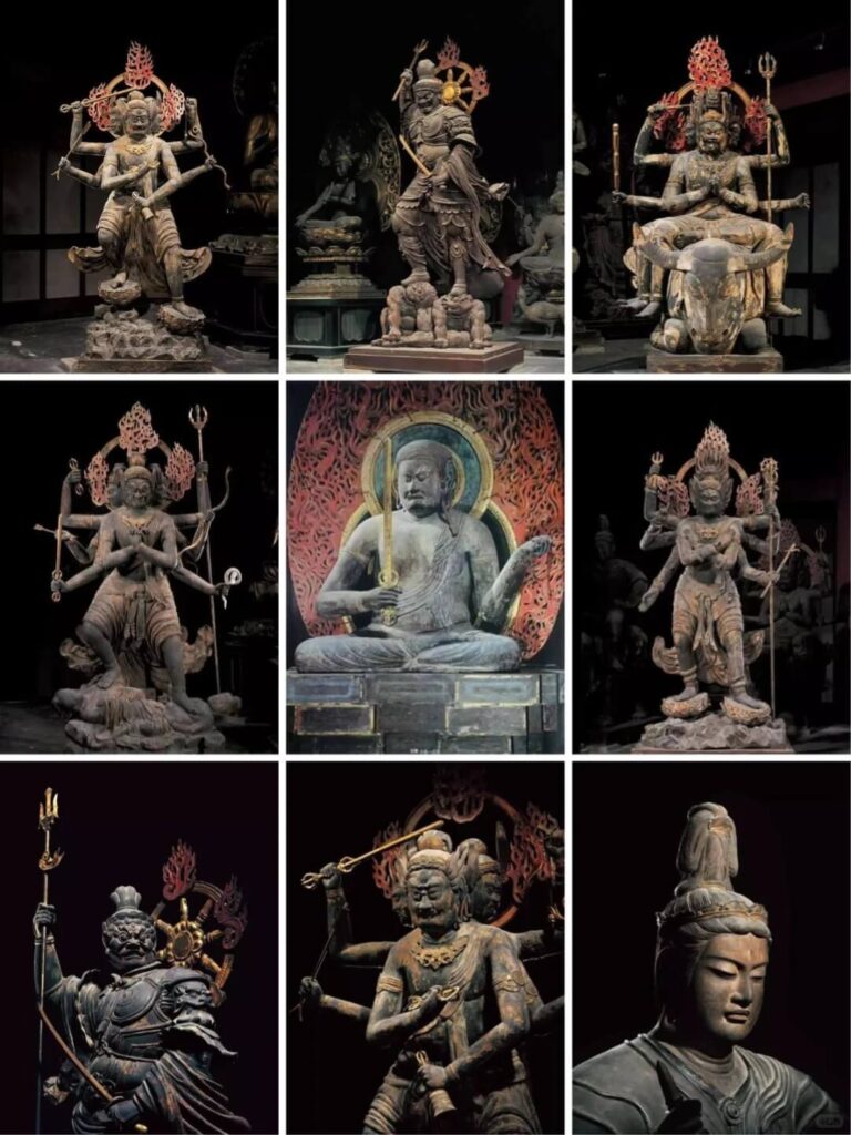 金剛界曼荼羅雕像群