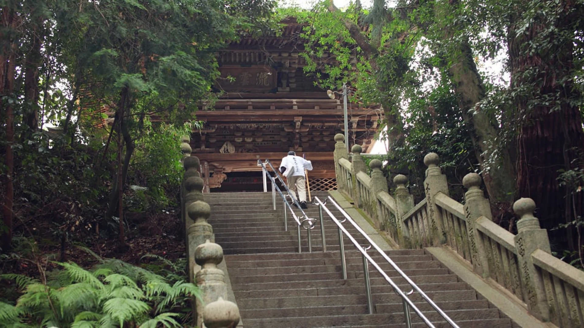 第五十二番太山寺石階