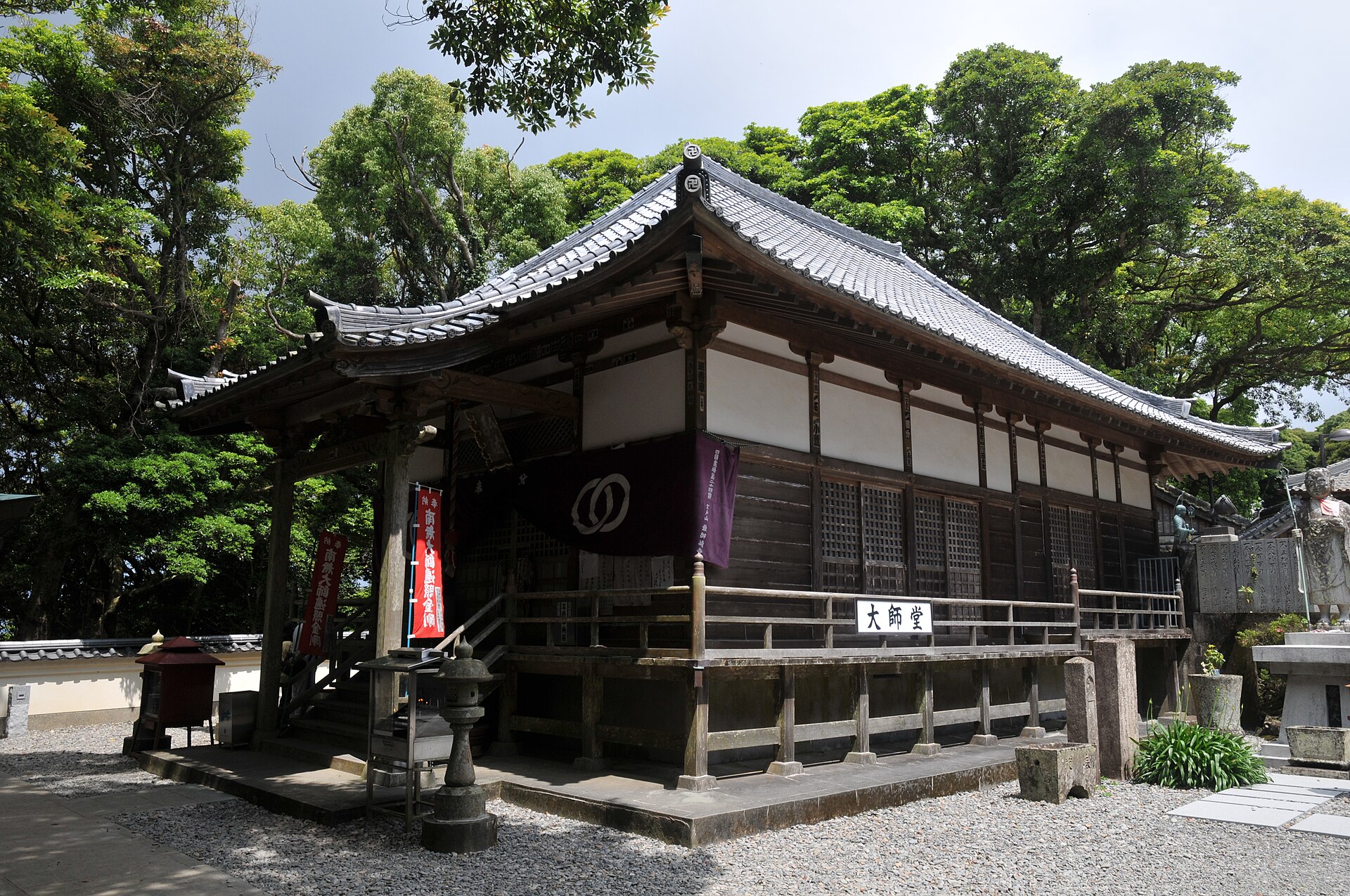 四國遍路第二十四番最御崎寺本堂
