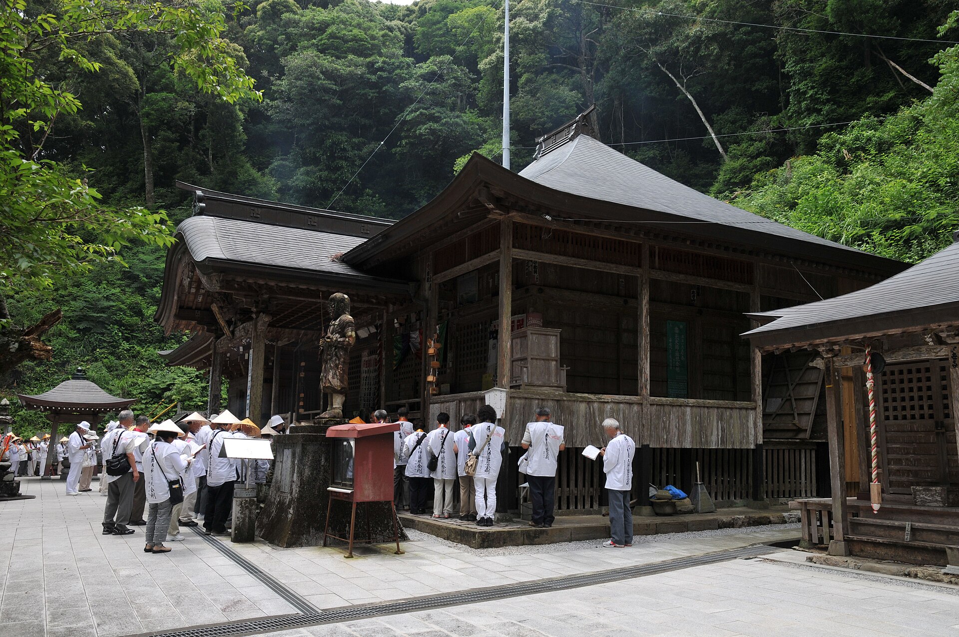 四國遍路第三十六番青龍寺本堂